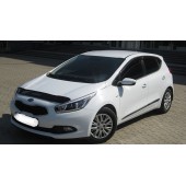 Дефлектор капота для Kia Ceed 2012- Дефлектор капота для Kia Ceed 2012-