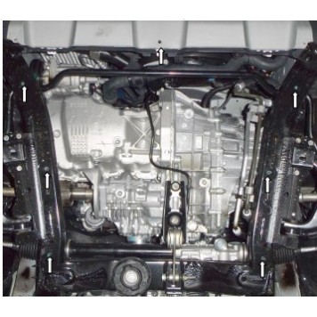 Защита двигателя Renault Duster 2009-2018--2