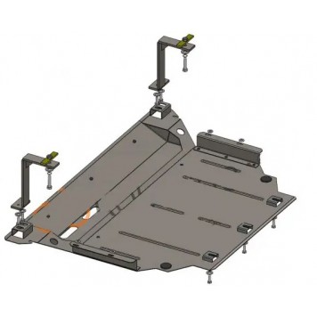 Защита двигателя Skoda Karoq 2016-