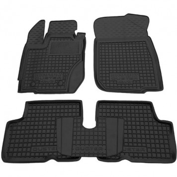 Автомобільні килимки в салон для Renault Duster 2WD,4WD (2015>)(Євро збірка)