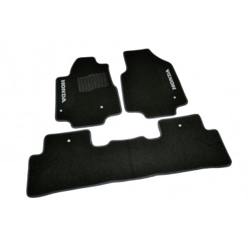 Текстильні килимки в салон для Honda Pilot (2008) 5 місць