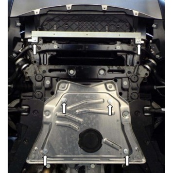 Захист двигуна BMW X5 (F15) 2013--3