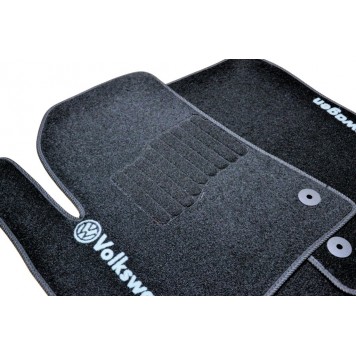 Текстильні килимки в салон для Volkswagen Touareg (2002-2010)-6