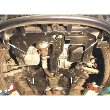 Защита двигателя Hyundai Matrix 2001-2010-1