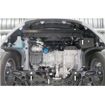 Захист двигуна Hyundai Elantra VI (AD) 2016-18-2020 1-2