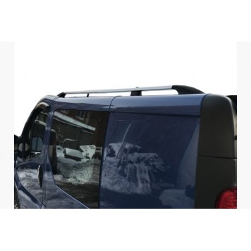 Рейлинги на крышу Renault Trafic 2001-2015 короткая, пластиковые ножки 