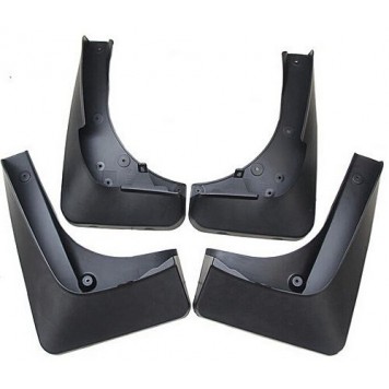 Брызговики для BMW X5 (Е70) с порогами 2007-2013 (4 шт)-2