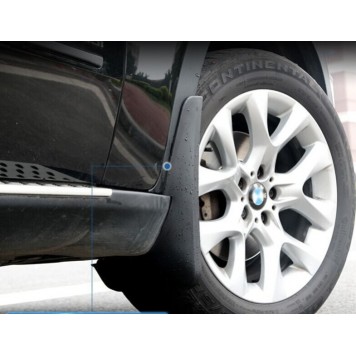 Брызговики для BMW X5 (Е70) с порогами 2007-2013 (4 шт)