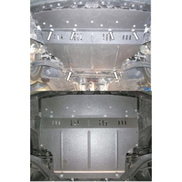 Захист двигуна Nissan Tiida (Versa) 2004-2011-1