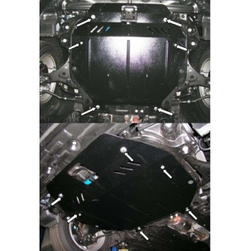 Захист двигуна Hyundai Sonata YF тільки 2010-1