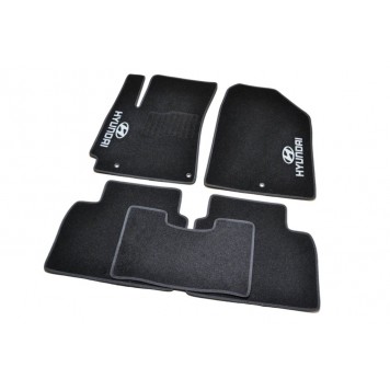 Текстильні килимки в салон для Hyundai Elantra (2016)