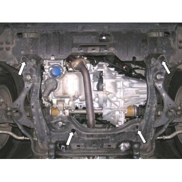 Захист двигуна Honda Civic VIII 2006-2012-1