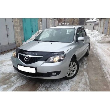 Дефлектор капота Mazda 3 2003-2009 