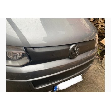 Зимняя накладка на решетку Volkswagen T5 2010-2015 (верх)