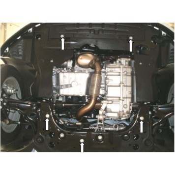 Захист двигуна Chevrolet Aveo 2012--3