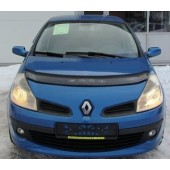 Дефлектор капота для Renault Clio III 2005-