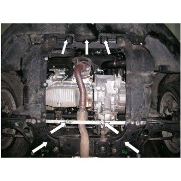 Захист двигуна Fiat Bravo 2007-2012--2