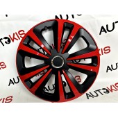 Колпаки на колеса Jestic Terra Ring Mix Red 15"