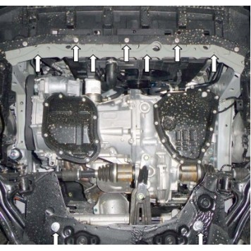 Захист двигуна Nissan Sentra 2014-2016-2