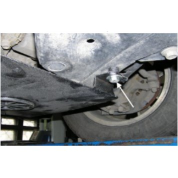 Защита двигателя Lexus RX 350 2006-2009-2