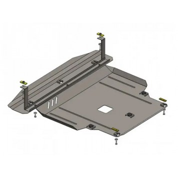 Захист двигуна Hyundai Santa Fe/Grand Santa Fe 2012-2018 2