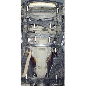 Захист двигуна GMC Canyon 2004-2014-2