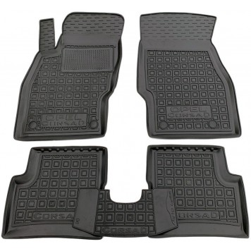 Автомобільні килимки в салон для Opel Corsa D (2006>) (5 дв. )