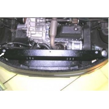 Защита двигателя Ford Fusion 2002-2012 (1.6D)-3