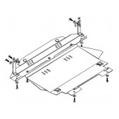 Защита двигателя Ford Fusion 2002-2012 (1.6D) Защита двигателя Ford Fusion 2002-2012 (1.6D)