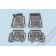 Килимки в салон для Mercedes W203 2000-2007 