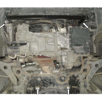 Защита двигателя Mazda 5 2005-2010-2