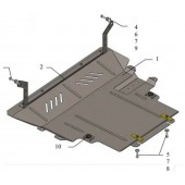 Защита двигателя Mazda 5 2005-2010