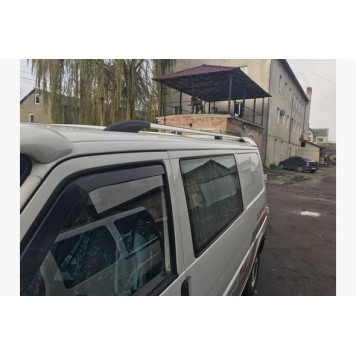 Рейлинги на крышу Volkswagen T4 Caravelle/Multivan DORA металические крепления-1