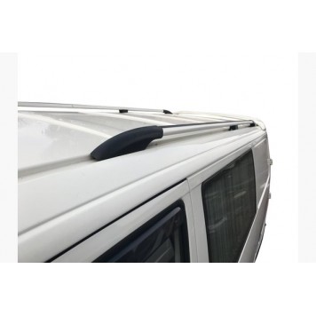 Рейлинги на крышу Volkswagen T4 Caravelle/Multivan DORA металические крепления
