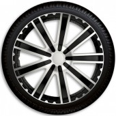 Ковпаки на колеса Argo Toro Black Silver R16 Ковпаки на колеса Argo Toro Black Silver R16