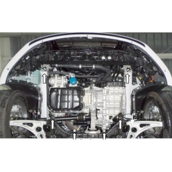 Захист двигуна Hyundai Sonata LF 2015-2019 1-2