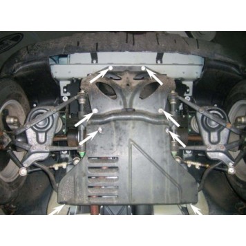 Захист двигуна Chevrolet Niva 2002--3