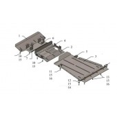 Защита двигателя Suzuki Jimny JB 2005-2012 1