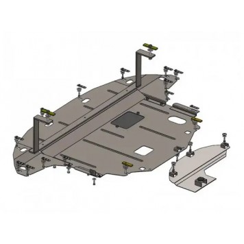 Защита двигателя Kia Niro Hybrid 2016-