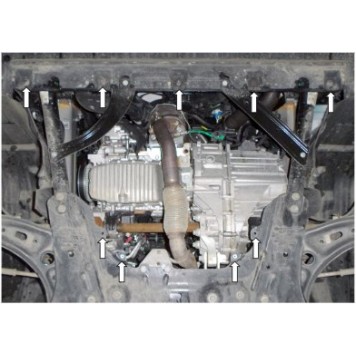 Защита двигателя Jeep Renegade 2014--1