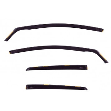 Дефлектори вікон Seat Ibiza 5D 2008-2017 HTB