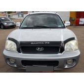 Дефлектор капота для Hyundai Santa Fe 2000-2005