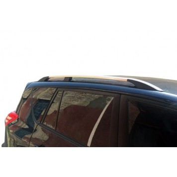 Рейлинги на крышу Toyota Rav 4 2006-2013 короткая база, пластиковые ножки 
