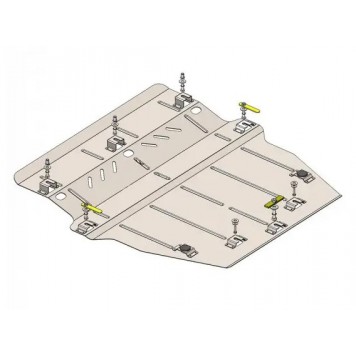 Захист двигуна Honda Accord X 2017-