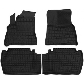 Автомобільні килимки в салон для Peugeot Partner (2010>) TOP (з пiдлокотником)