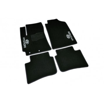 Текстильні килимки в салон для Hyundai Accent (2017) (Solaris)-1