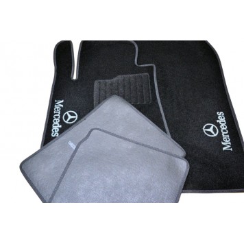 Текстильні килимки в салон для Mercedes S140 (1991-1998)-6
