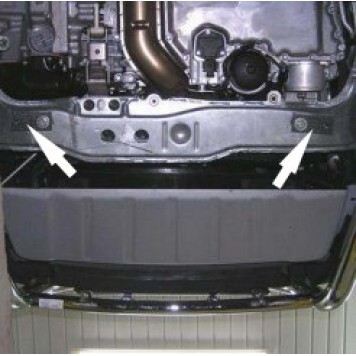 Защита двигателя Volvo XC90 2003-2014-3