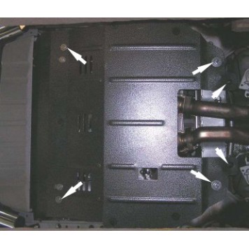 Защита двигателя Volvo XC90 2003-2014-1