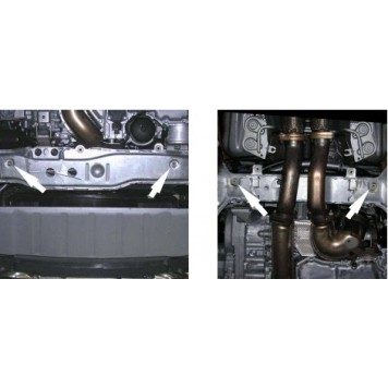 Защита двигателя Volvo XC90 2003-2014-2